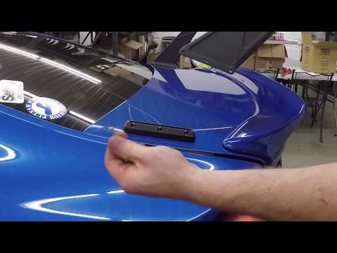 High-Efficiency Rear Wing Install