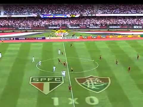 Os Gols de São Paulo 1 x 1 Fluminense - Pela 34º Rodada do Brasileirão 2012