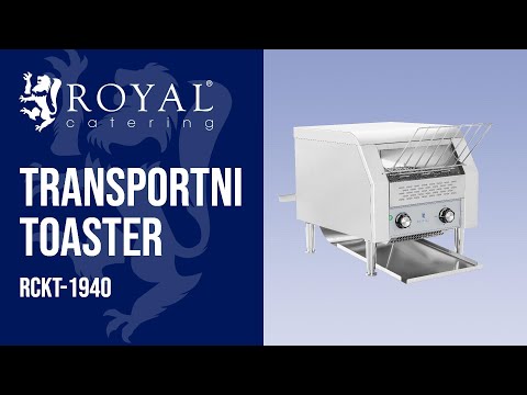 videoposnetek - Transportni toaster - 2.200 W - 7 hitrosti - 3 stopnje segrevanja