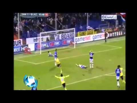 Lorik Cana GOAL / Sampdoria 1:1 Lazio