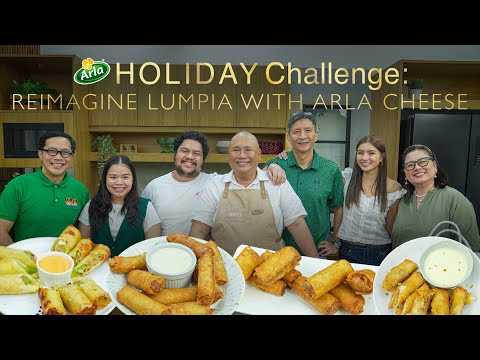 ARLA Holiday Challenge | Reimagine Lumpia with Arla Cheese