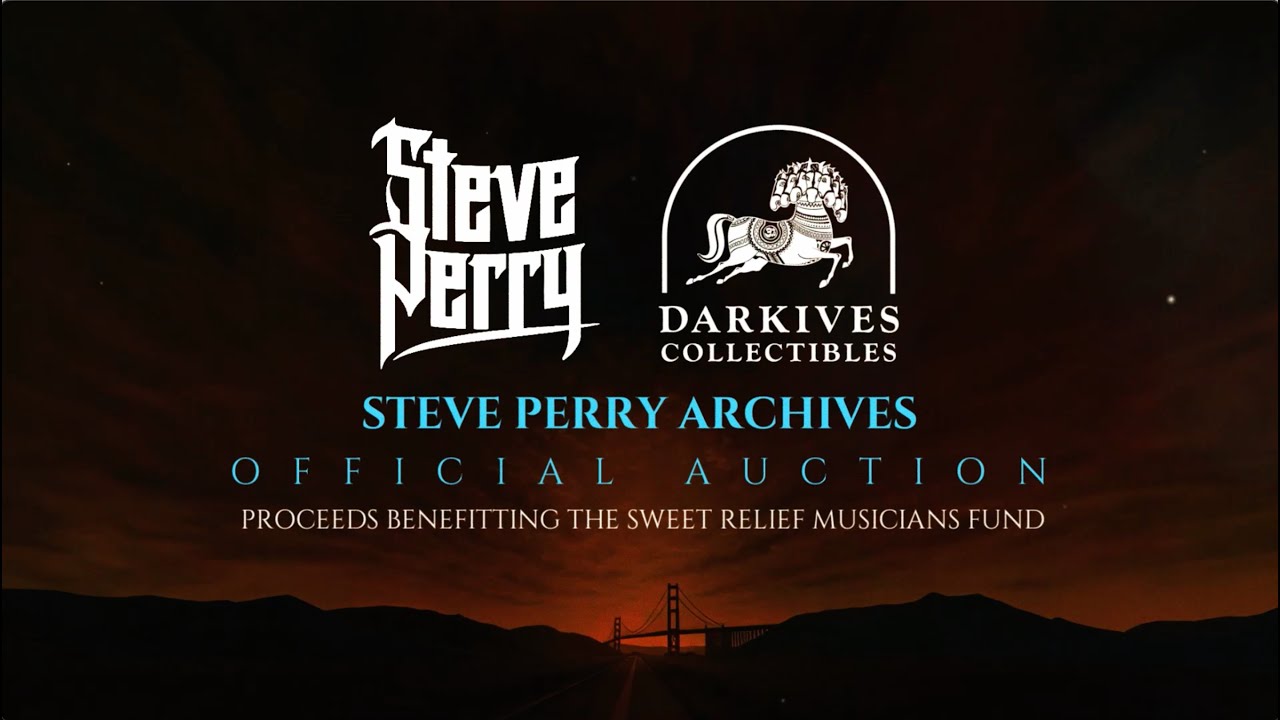 Steve Perry Darkives Collectibles Charity Auction 2025 (Official trailer) - YouTube