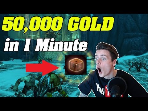 NEW GOLDFARM |  i Made 50,000g in 1 Minute! PROOF IN VIDEO