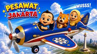 Download lagu Plane to Jakarta ✈️ Zoom Zoom Zoom! | The Dovi Family mp3