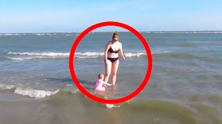 Самые Пугающие Случаи на Пляже, Снятые на Видео