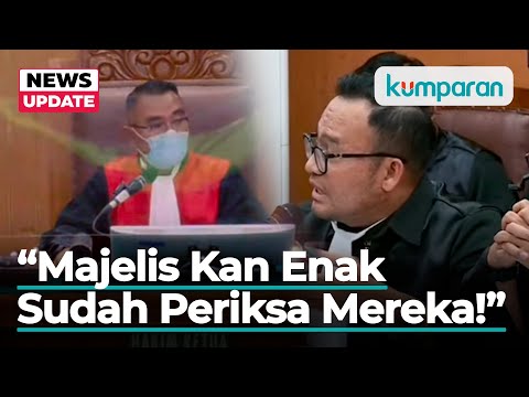 Majelis Hakim Bersitegang dengan Penasihat Hukum Ferdy Sambo