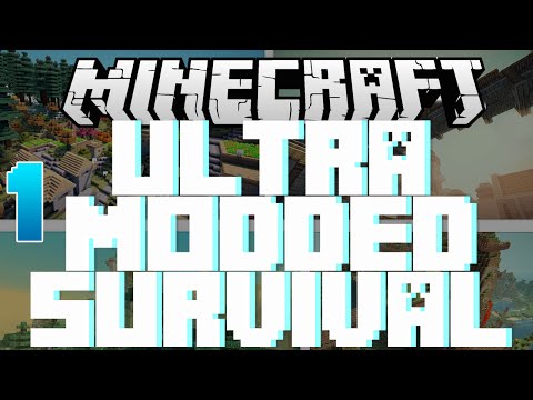 Minecraft: Ultra Modded Survival (CaptainSparklez Modpack) | BROWN ANT DIMENSION! | Episode 1