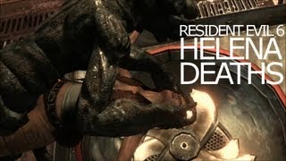 Helena Harper Death Scenes - Be Killed Awesomely Title Resident Evil 6
