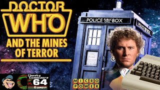 DOCTOR WHO AND THE MINES OF TERROR – Commodore 64 (1986) | Sixth Doctor's Sci-Fi Platform Adventure