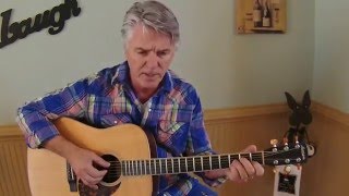 The Pretender - Jackson Browne (acoustic guitar) cover lesson