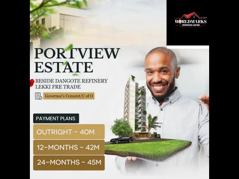 Land with c of o/governor's consent in portview estate ibeju-lekki lagos Land For Sale Portview Estate Along Dangote Refinery Road Ibeju Lekki Lagos Ibeju-Lekki Lagos