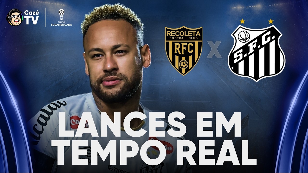 SANTOS X DEPORTIVO RECOLETA: SUL-AMERICANA | LANCES EM TEMPO REAL | NOCHE DE COPA