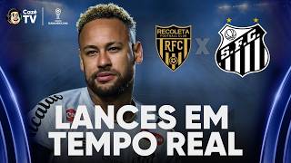 SANTOS X DEPORTIVO RECOLETA: SUL-AMERICANA | LANCES EM TEMPO REAL | NOCHE DE COPA
