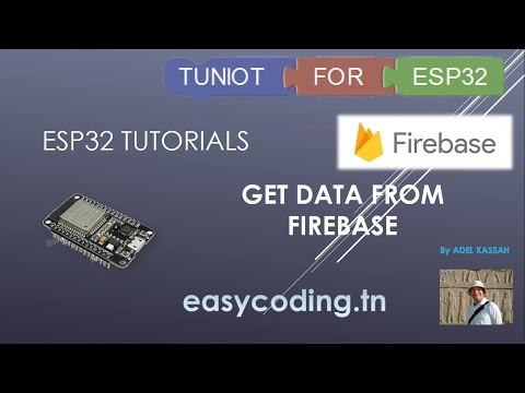 ESP32 tutorial C-08:Get data from Firebase