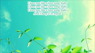 Cats On Trees - Love You Like A Love Song (Selena Gomez Cover) {Paroles/Lyrics}