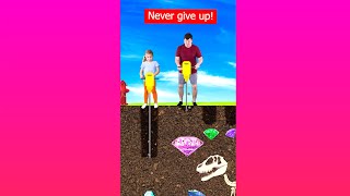 Download lagu NEVER GIVE UP! 🤣 #shorts mp3