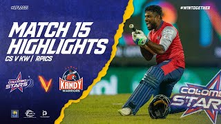 Match 15 | Colombo Stars vs Kandy Warriors | Full Match Highlights LPL 2021