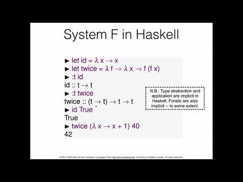 System F and type extensions