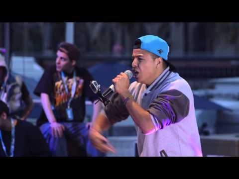 Dani vs Giorgio - Cuartos - Barcelona - Red Bull Batalla de los Gallos 2014 (Oficial)