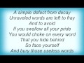 Beloved - Defect From Decay Lyrics_1