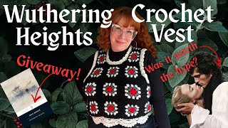 Wuthering Heights crochet vest! also giveaway and film review