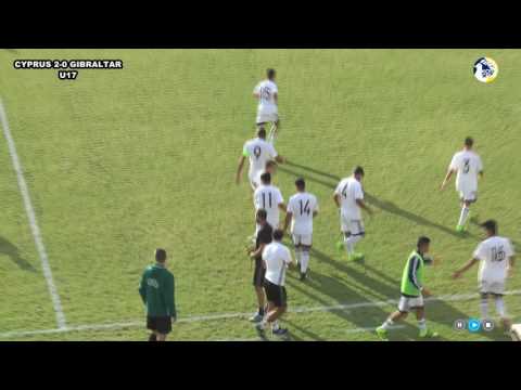 HIGHLIGHTS U17 CYPRUS 2 0 GIBRALTAR