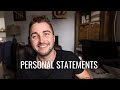 Personal Statement PRO tips from a Fulbright Scholar // Stop saying this