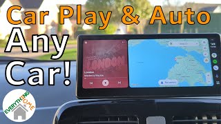 Universal Wireless 60FPS CarPlay & Android Auto Display CARPODGO T3 PRO