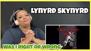 LYNYRD SKYNYRD - Was I Right Or Wrong (lyrics) | REACTION