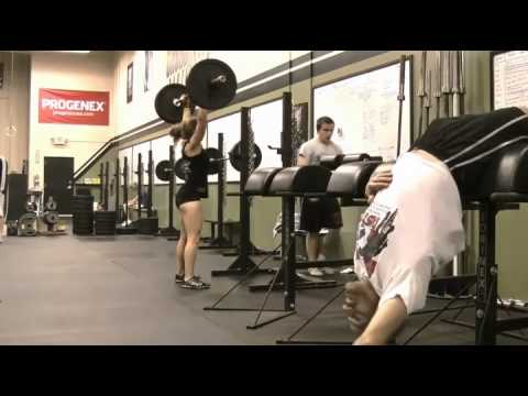 CrossFit - WOD 110113 Demo with Michelle Kinney
