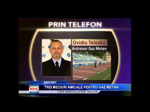 Baschetbaliştii încep meciurile amicale - NovaTv Mediaş