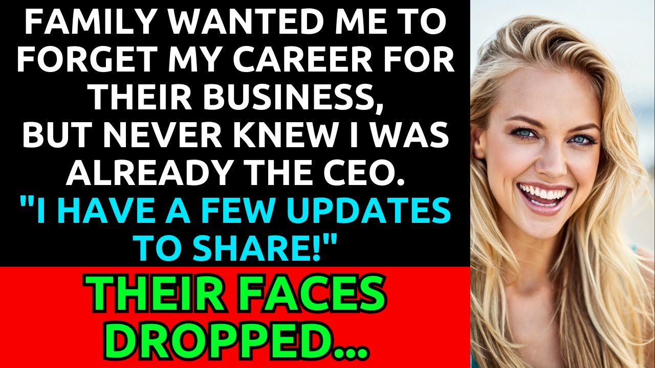 Family Wanted Me to Forget My Career, But Never Knew I Was Already the CEO