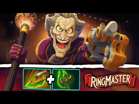 BROKEN BUILD!! RING MASTER OFFLANE CARRY STYLE 🔥