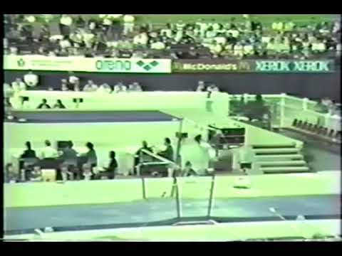 🥈 Laura Cutina 🇷🇴 UB TO 9.600 1985 World Championships