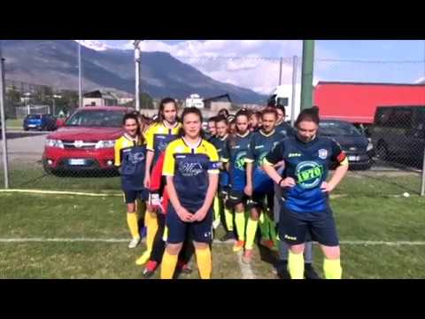 13.04.2019 UNDER 13 FEMMINILE Aosta Calcio 511 women - SA Castellamonte 1999 Femmine: 2-1;
