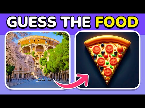 Guess the Hidden Food by ILLUSION 🍔🌭🍕 Easy, Medium, Hard levels