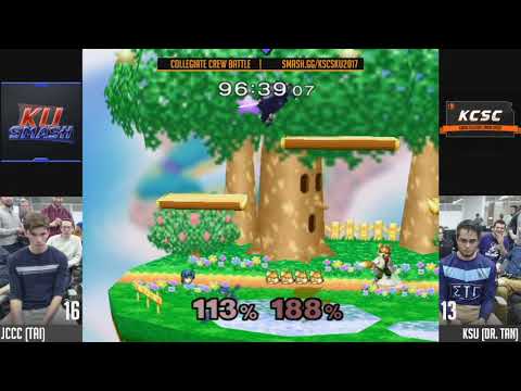 KSCS @ KU SSBM - JCCC Vs. KSU - Collegiate Crew Battle