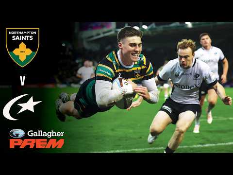 FULL MATCH: Northampton Saints v Saracens | TOMMY FREEMAN SCORES FOUR! | Gallagher PREM 25/26
