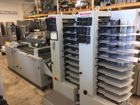 Horizon used booklet maker VAC-1000a VAC-1000m SPF-200L FC-200L - LA-POSTPRESS - #21607