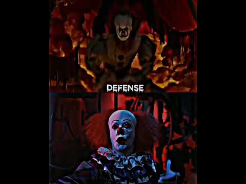 Pennywise Versus Pennywise EDIT |  #edit #shorts #pennywise #2017 #1990