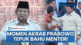 Momen Akrab Prabowo Tepuk Pundak Menteri Purbaya & Raja Juli seusai Penyerahan Rp6,6 T Sitaan Satgas