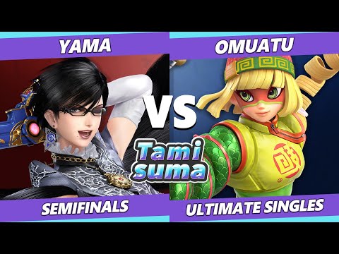 TAMISUMA 199 Semifinals - Yama (Bayonetta) Vs. Omuatu (Min Min) Smash Ultimate SSBU