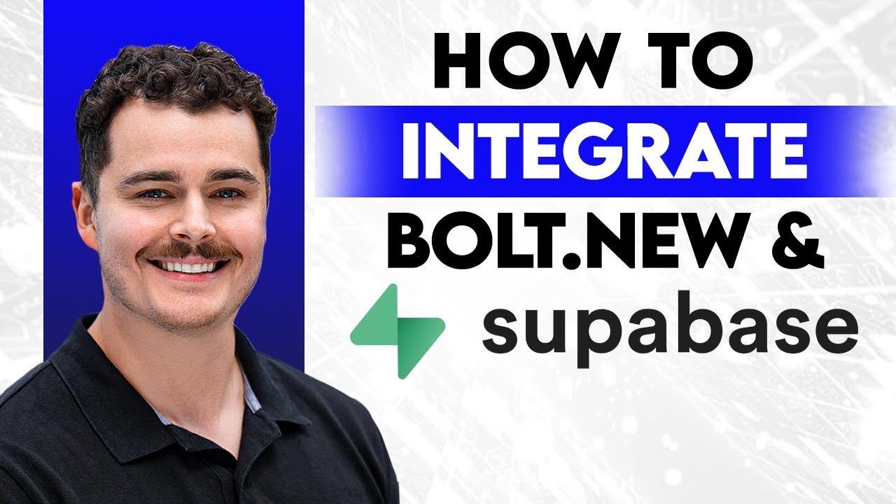 bolt.new + Supabase 全栈集成教程
