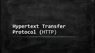 How does Hypertext Transfer Protocol (HTTP) work?