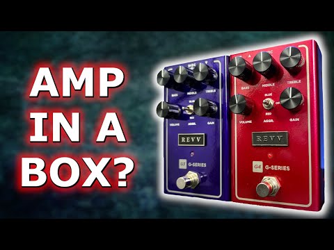 REVV G3 + G4 Verzerrerpedale - Metall