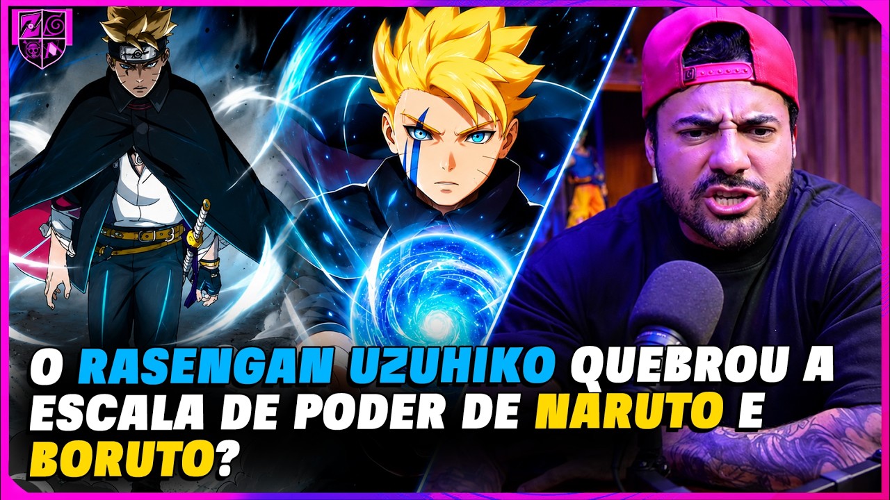 O RASENGAN UZUHIKO QUEBROU A ESCALA DE PODER DE NARUTO E BORUTO?