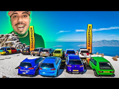 SE JOGANDO DA LADEIRA SEM FREIO - SÓ VALE GOLF - FORZA HORIZON 5 ONLINE