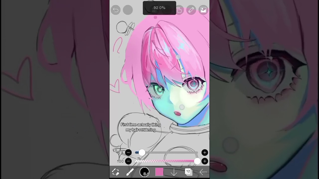 #illustration #wip #oc #ibispaintx #art #artist #fyp #digitalart