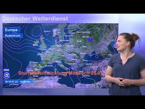 04.07.2023 Unwetterinformation - Deutscher Wetterdienst (DWD)