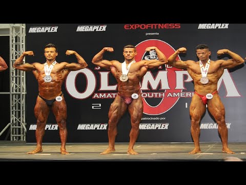 CULTURISMO CLASICO 1.80 m. (PREMIACION) – Mr. OLYMPIA SUDAMERICA 2017
